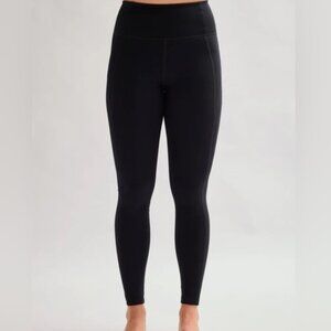 Girlfriend Collective Black Compression High-Rise 7/8‎ Leggings XS NWT
